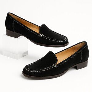 KORS Michael Kors Black Suede Loafers • Size 9.5 M • Classic Chic Shoes